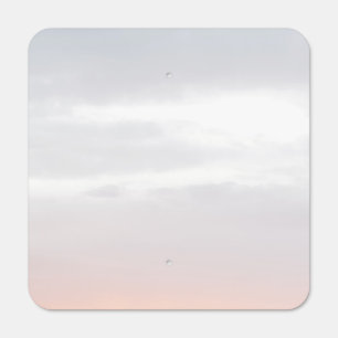 Beautiful Morning Sky Gradient Custom Photo Metal Sign