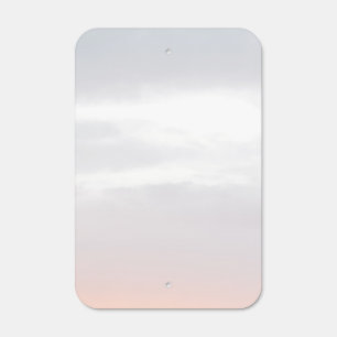 Beautiful Morning Sky Gradient Custom Photo Metal Sign