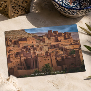 Beautiful Moroccan Desert Architecture Kasbah Postcard