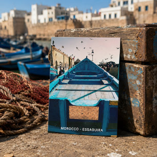 Beautiful Morocco Essaouira Souvenir Old City Postcard