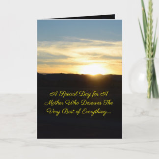 Beautiful Mother's Day Card