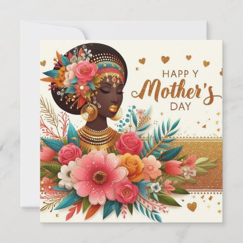 Beautiful Mothers Day Holiday Card