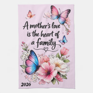 Beautiful Mother's Day Mother's Love Kitchen Towel