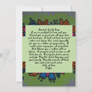 Beautiful Mother's Day Prayer Card