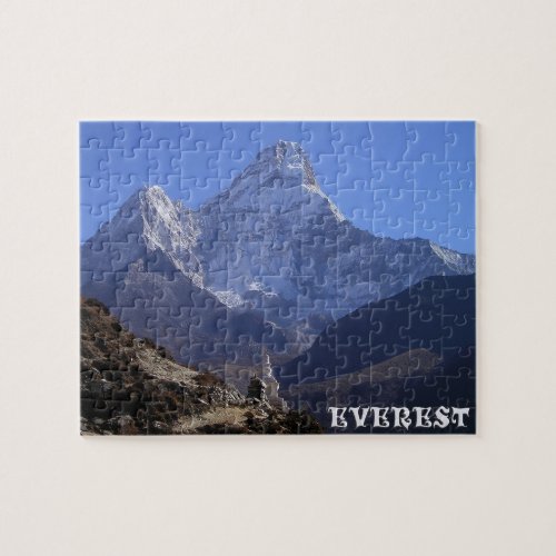 Beautiful Mount Everest _ Snowy Himalayas  Jigsaw Puzzle