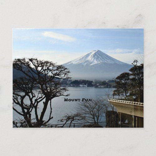 Beautiful Mount Fuji Postcard