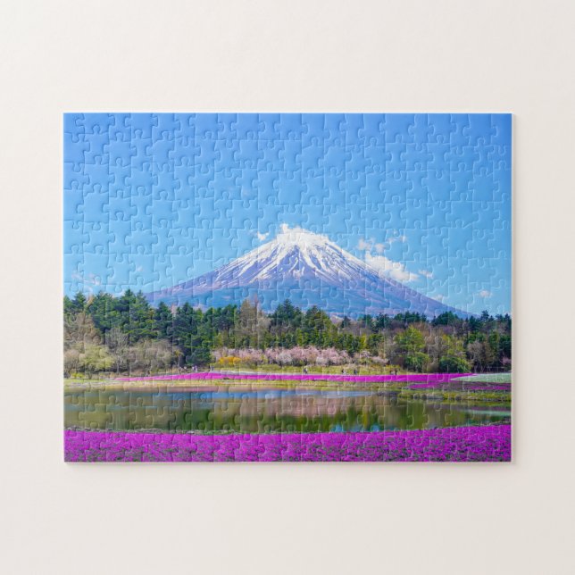 Beautiful Mount Fuji | Shizuoka Prefecture Japan Jigsaw Puzzle (Horizontal)