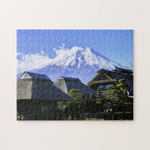 Beautiful Mount Fuji  Shizuoka Prefecture Japan Jigsaw Puzzle