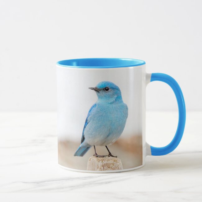 Beautiful Mountain Bluebird Mug