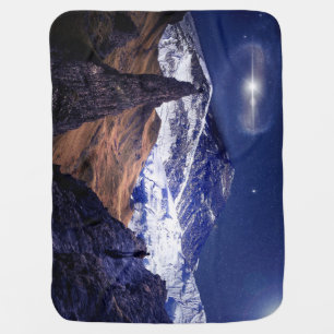 Beautiful Mountain Landscape Blanket