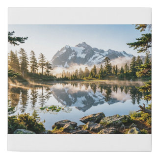 Beautiful Mountain Landscape Canvas Wall Art