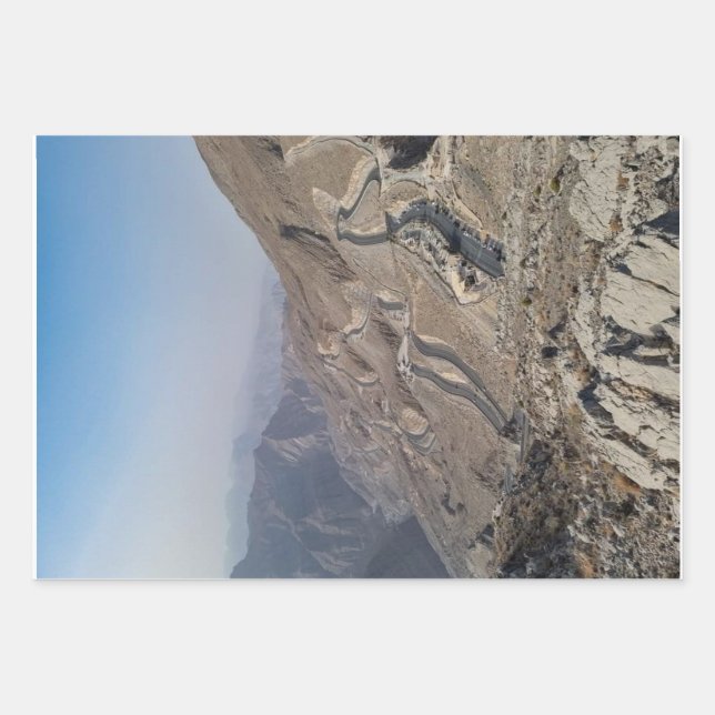 BEAUTIFUL MOUNTAIN LANDSCAPE. WRAPPING PAPER SHEETS (Front)