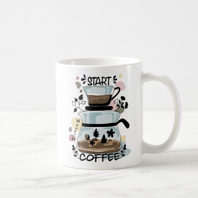 Beautiful mug for coffee  (Right)