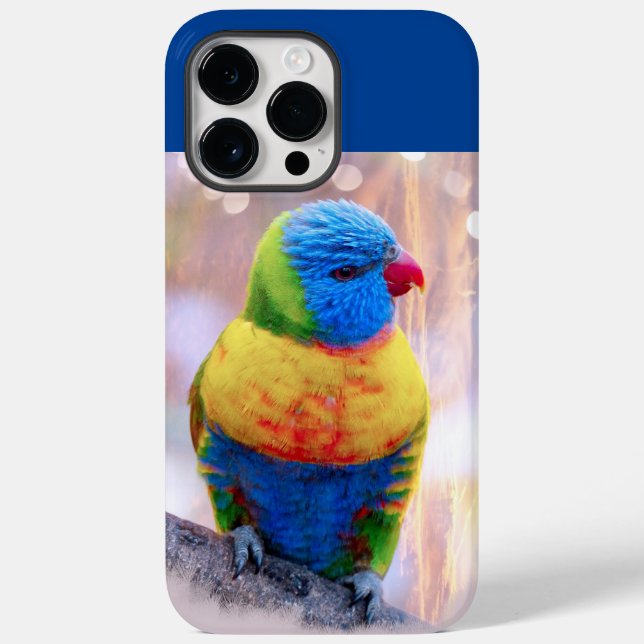 Beautiful Multicolored Parrot Case-Mate iPhone Case (Back)