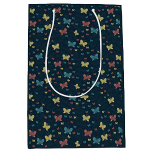 Beautiful Multilayered Butterflies Gift Bag Design