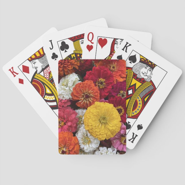 Beautiful Mums Poker Cards (Back)