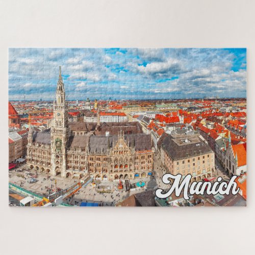 Beautiful Munich Germany Jigsaw Puzzle