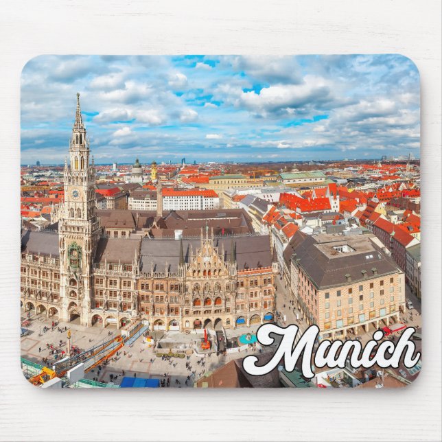 Beautiful Munich, Germany Mouse Pad (Front)