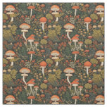 Beautiful Mushrooms Fabric
