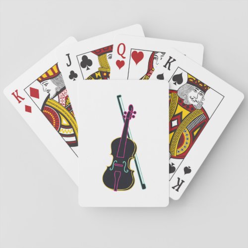 Beautiful Music Designed Playing Cards