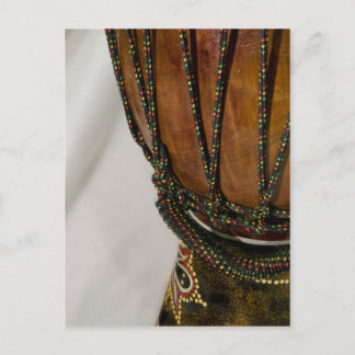 Beautiful Music--Djembe Postcard