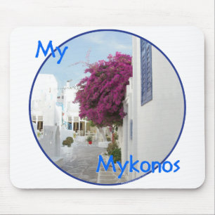 Beautiful Mykonos Mouse Pad