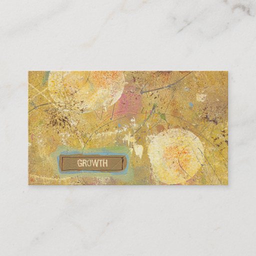 Customizable Beautiful natural fun abstract art unique painting business cards