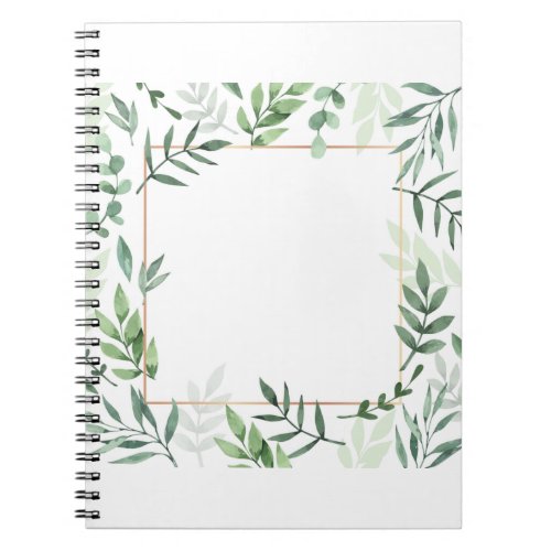 Beautiful Nature Frame Notebook