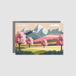 Beautiful Nature Landscape Car Magnet