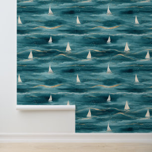Beautiful Nautical Pattern Wallpaper