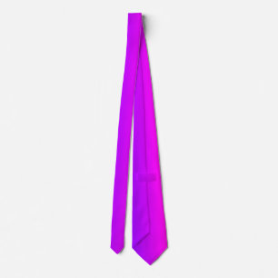 Beautiful Neon Colors Purple Pink Neck Tie