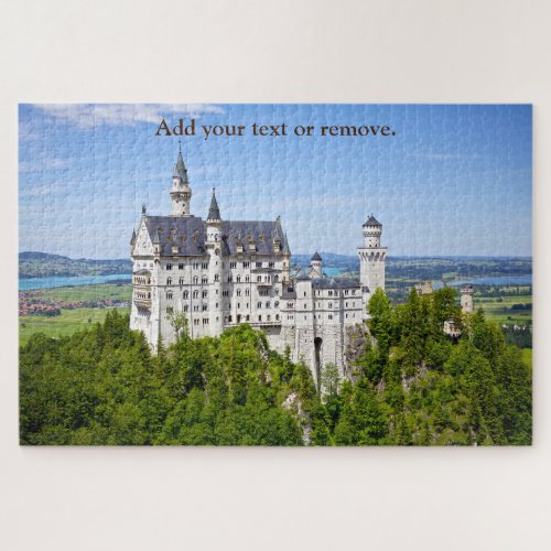 Beautiful Neuschwanstein Castle Bavaria Germany Jigsaw Puzzle