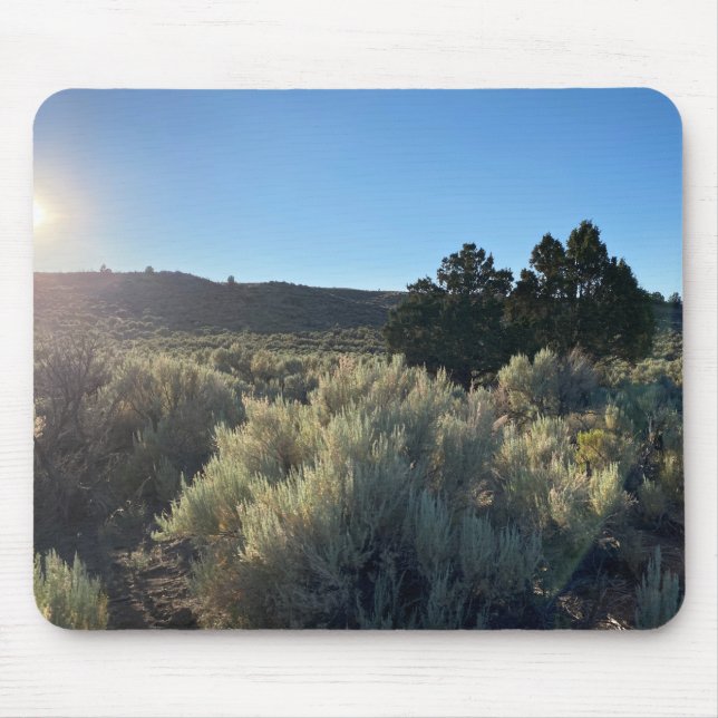 Beautiful Nevada Desert Mouse Pad (Front)