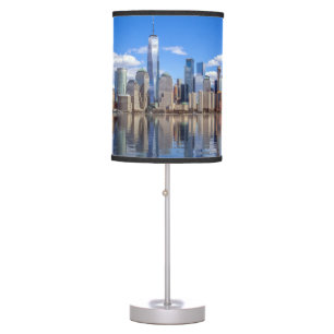 Beautiful New York Panoramic Skyline Table Lamp