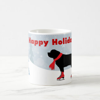 Beautiful Newfie Dog Holiday Mug