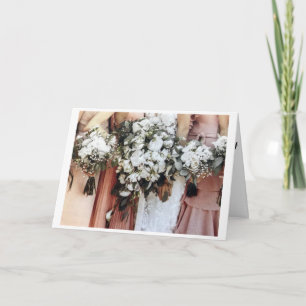 **BEAUTIFUL NEWLYWED WISHES** ON WEDDING DAY CARD