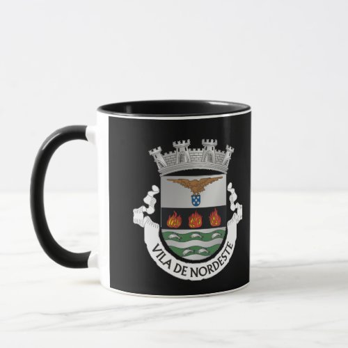 Beautiful Nordeste Azores Coat of Arms Mug