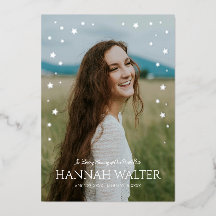 Beautiful North Star Celebration Life Announcement