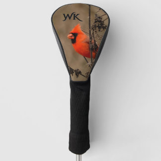 Beautiful Northern Cardinal Personal Golf Head Cover