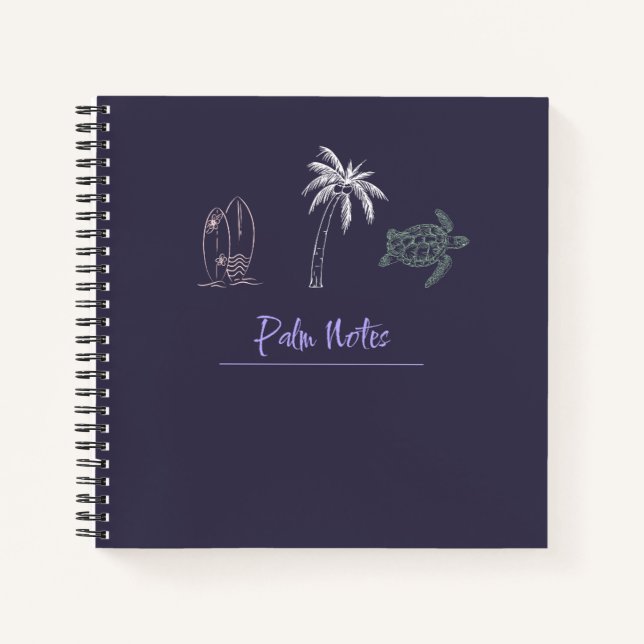 Beautiful notebook, simple but stylish notebook (Front)