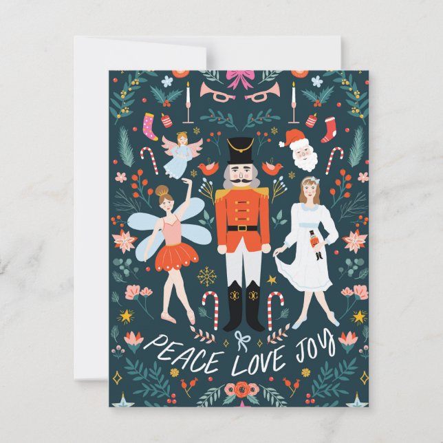 Beautiful Nutcracker Suite Blank Card (Front)