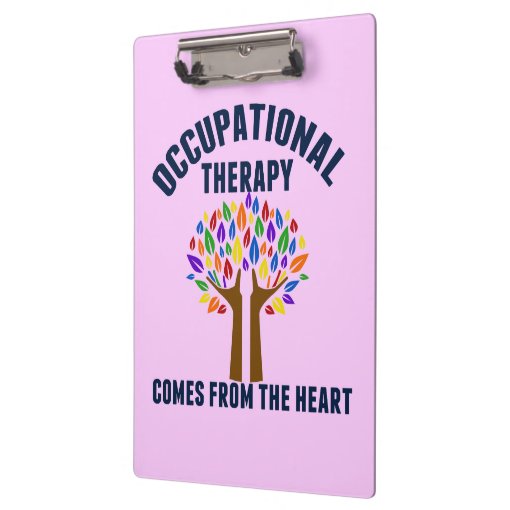 Beautiful Occupational Therapy Tree Quote Clipboard | Zazzle
