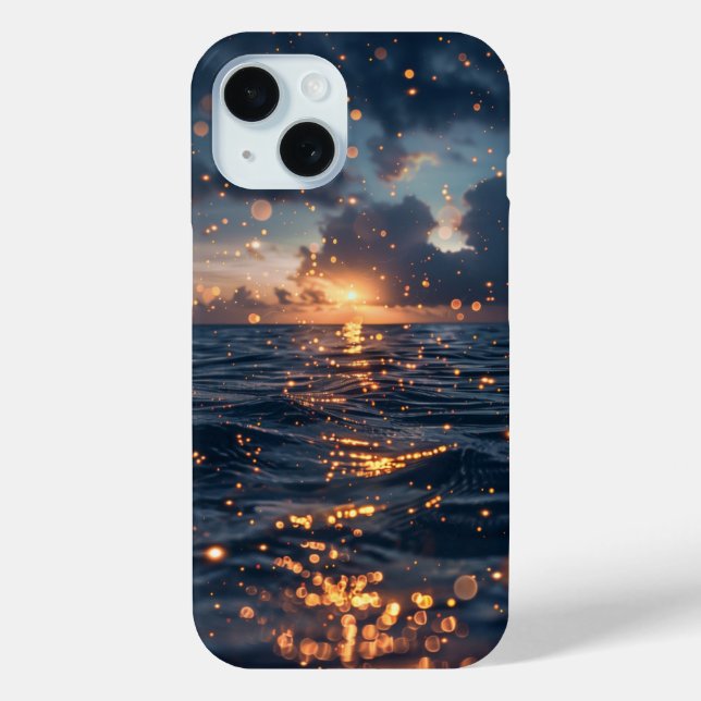 Beautiful Ocean at Sunset Case-Mate iPhone Case (Back)