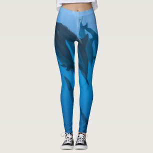 Beautiful Ocean Creatures Leggings