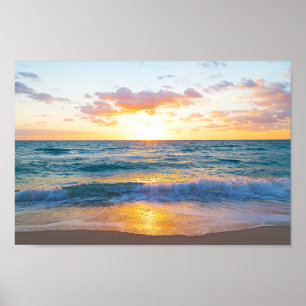 Beautiful Ocean Scene Poster