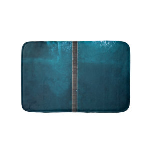 Beautiful Ocean Waves Bath Mat