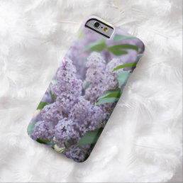 Beautiful Old Fashioned Pastel Purple Lilacs Barely There iPhone 6 Case
