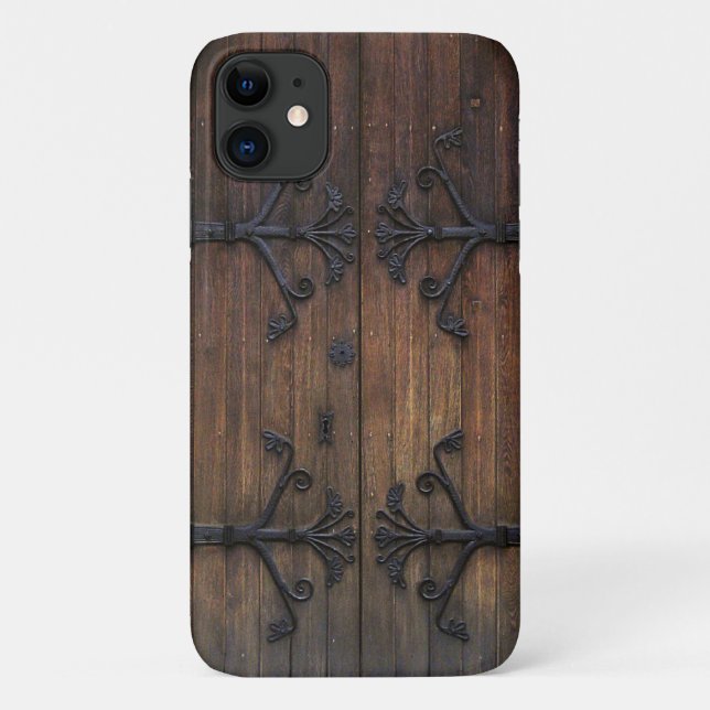 Beautiful Old Wooden Door Case-Mate iPhone Case (Back)