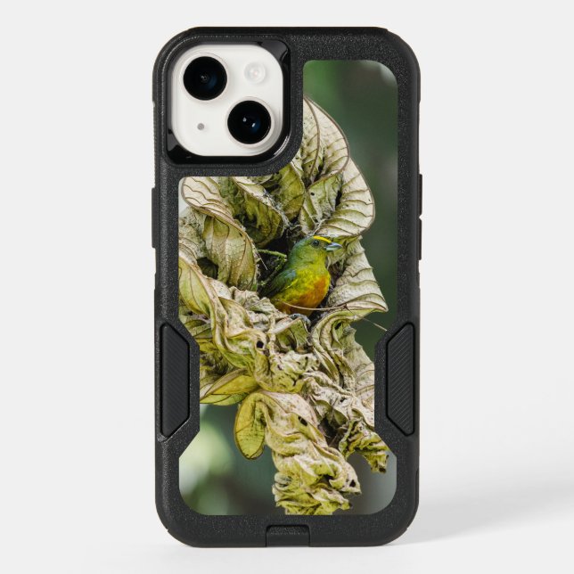Beautiful Olive Backed Euphonia Otterbox iPhone Case (Back)