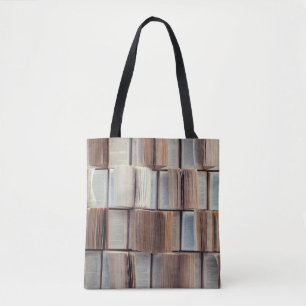 Beautiful Open Books Tote Bag